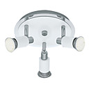moderno in metallo incasso led posto a 3 luci