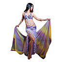 3-piece Dancewear Polyester With Beading Performance Belly Dance Outfit For Ladies More Colors