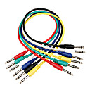 dt cavo audio cavo di collegamento DC02 con 6pcs di 1/4 "stereo 1/4" plug stereo 0,6 metro
