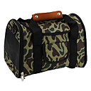Camouflage Style Pet Carrier (Small, Green)