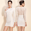 TS Lace Design on Back Bodycon Dress