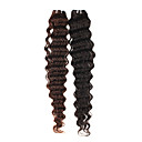 30 pulgadas de profundidad de onda brasileña pelo remy del pelo tejido de pelo de la extensión