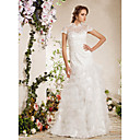 FALA - Vestido de Noche de Organza y Encaje