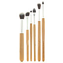 6PCS Artificial Fibre Brush Combination Eye Brushes