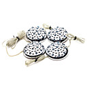 Blue 4 x 15 LED Luce Side Car, DC 12V
