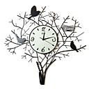 26"Birds on Tree Wall Clock in metal
