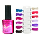 Glitter gel prego colorido (15ml)