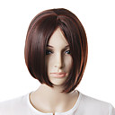 Capless High Quality Natural Look Bob Brown Hair Wig