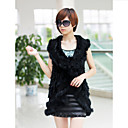 Fashion Sleeveless Evening/ Career Rabbit Fur Scollop Vest (More Colors)