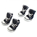 Casual Denim Style Shoes for Dogs (XS-XL, Assorted Colors)