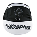 KOOPLUS-Men's 100% Polyester Cycling Cap (White)