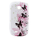 Flower Pattern Soft TPU Back Protective Case for Samsung Galaxy Mini S5570(Multi-Color)