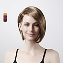 capless stile caschetto corto di alta qualità, colori sintetici parrucca più disponibili