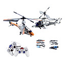 Wltoys S626 Infrared RC Aluminum Alloy Action Fighting Helicopter (Random Mating)