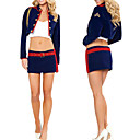 Cool Ink Blue Polyester Sailor Uniform