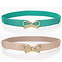 trendy bowknot dekorasjon skiny belte
