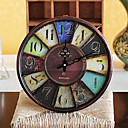 Mediterranean Styel Metal Wall Clock