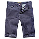 Denim Mid Length Pants