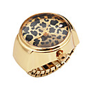 Pretty Alloy Adjustable Round Ring Watch