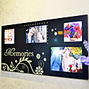 4 "6" 7 "Tema Memórias Picture Frame da parede