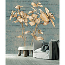 Botanical Floral Words and Objects Contemporary Graphics Nature Mural
