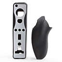 Dual Color Protective Silicon Case for Nintendo Wii/Wii U Game Remote Controller and Nunchuk