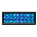 75mW Blauwe LED Mini Board / LED Naam Card met Multi Modes batterij aangedreven