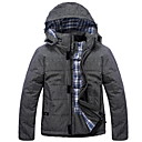 Thick Detachable Cap Cotton Coat