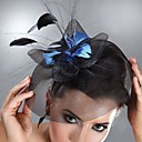 Unieke Netto Met Feather Women's Fascinators