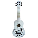 (Bunny) Ukulele Soprano Basswood con / bolso / Cadena de Selecciones