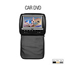 9 polegadas digital touch screen encosto de cabeça dvd player com tv, jogo