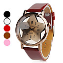 Unisex PU Analog Quartz Wrist Watch (Assorted Colors)