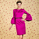 TS VINTAGE Simplicity Flare Sleeve Sheath Dress
