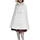 Hoody Black Velvet Sweet Lolita Cloak