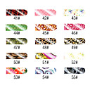 16 stuks Nail Art Sympathieke Full Cover Stickers Manicure