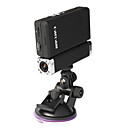 Dual Lens 1080P 2,6 tommers skjerm Bil DVR med Night Vision, bevegelsesgjenkjenning