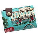 Lady's Cute Print Card Case