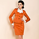 TS Ruffle Slim Suit
