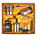 Koffie Series Boxed Cadeau (Seal & Siphon Pot, Grinder, Bubble Milk Device)
