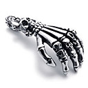 Men's Skull Hand Pendant(Free Chain)(4*1.9*0.8CM)