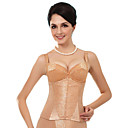 Chinlon Back Busk Closure Bustier Daily Wear Shapewear