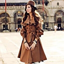 TS Puff Sleeves Tweed Windbreaker