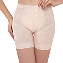 Chinlon with Jacquard High Waist Long Leg Shaper Brief Daily/Special Occasion Wear Shapewear
