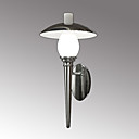 3W Brushed Metal LED Wall Light Chroom Afgewerkt