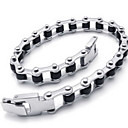 los hombres de titanio pulsera de acero (21,5 * 0,9 * 0,5 cm)
