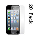 Clear Screen Protector for iPhone 5 (20 Pack & 5 Cleaning Cloth)