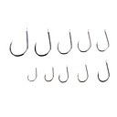 High-Carbon Stahl Chinu Angelhaken Set (1000Pcs 10 Größen 0,5 # -8 #)