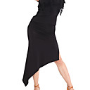 Ballroom Dancewear Viscose Latin Dance Skirt For Ladies