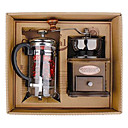 Koffie Series Boxed Cadeau (Moka & Siphon Pot, Grinder, Cups)