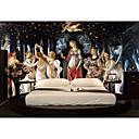 Religious Fantasy and Mythology People Mural